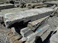 Partij borduren op pallet