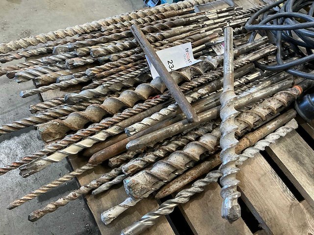 Partij boren en beitels - afbeelding 3 van  4