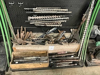 Partij boren en beitels