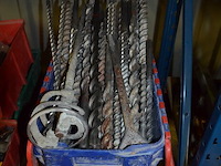 Partij boren in pvc bakjes, gereedschap, 10 stuks chemisch anker soudal - afbeelding 12 van  14