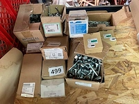 Partij bouten en schroeven