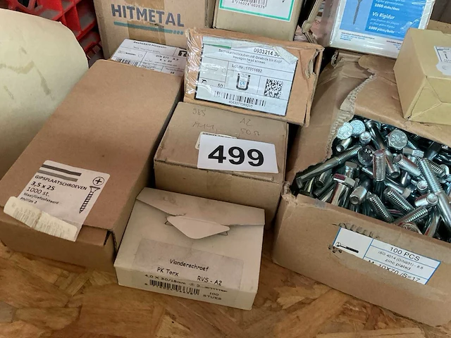 Partij bouten en schroeven - afbeelding 3 van  7