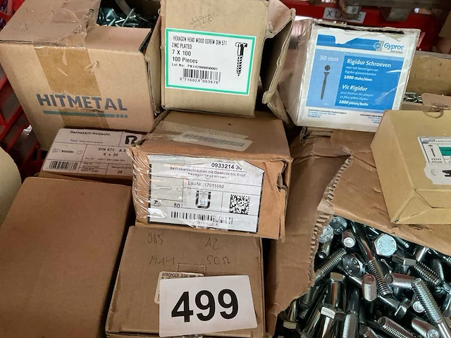 Partij bouten en schroeven - afbeelding 4 van  7