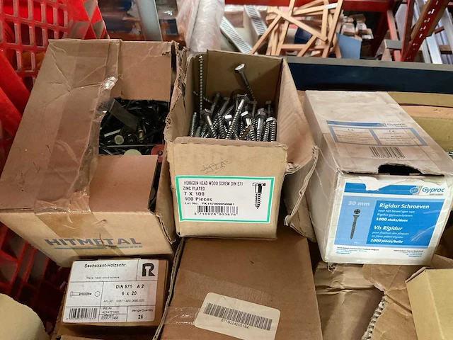 Partij bouten en schroeven - afbeelding 5 van  7
