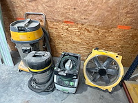 Partij bouwlampen, kabelhaspels, ventilator en airfast compressor - afbeelding 3 van  11