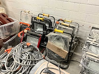 Partij bouwlampen, kabelhaspels, ventilator en airfast compressor - afbeelding 10 van  11