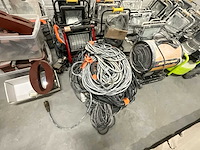 Partij bouwlampen, kabelhaspels, ventilator en airfast compressor - afbeelding 5 van  11