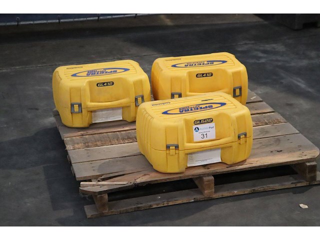 Partij bouwlasers spectra gl522/gl412 3stuks - afbeelding 1 van  1
