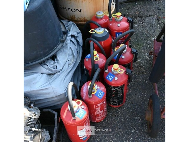 Partij brandblussers - afbeelding 2 van  3