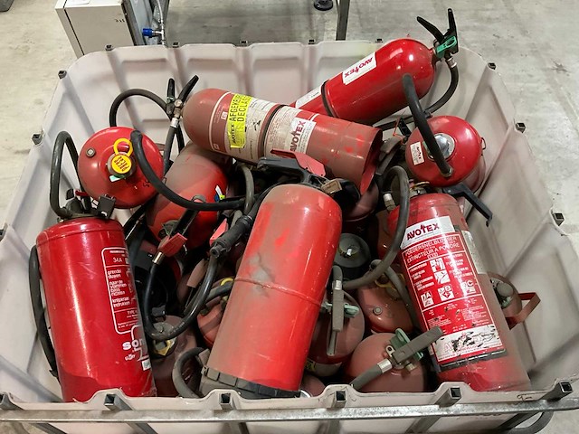 Partij brandblussers - afbeelding 1 van  5