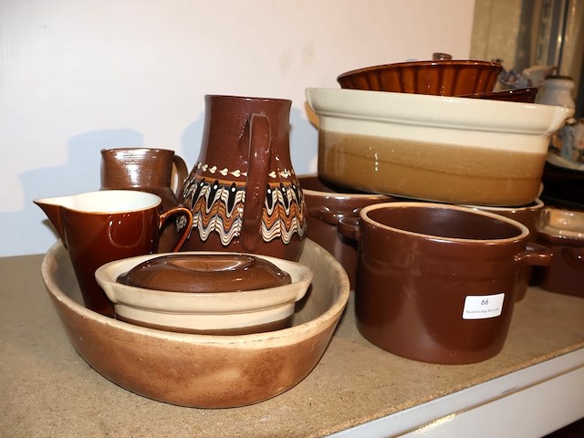 Partij bruin aardewerk - afbeelding 3 van  5