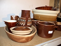Partij bruin aardewerk - afbeelding 3 van  5