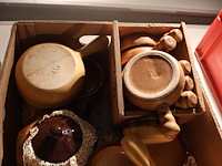 Partij bruine servies - afbeelding 3 van  4