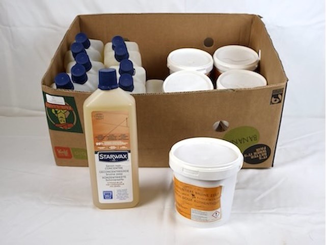 Partij bruine zeep - afbeelding 1 van  5