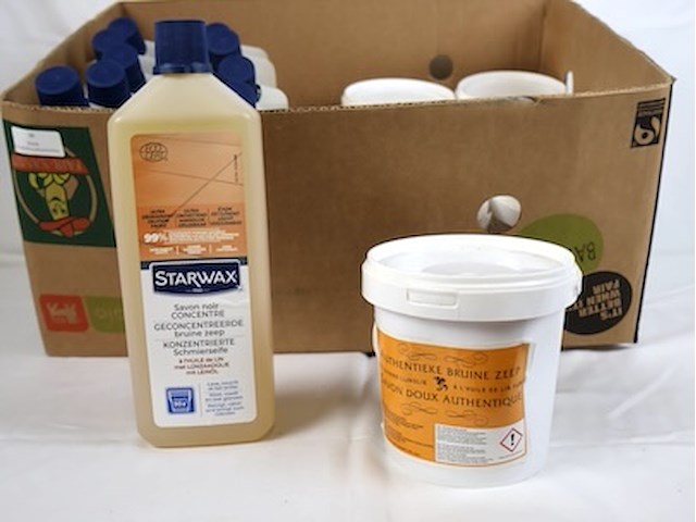 Partij bruine zeep - afbeelding 2 van  5