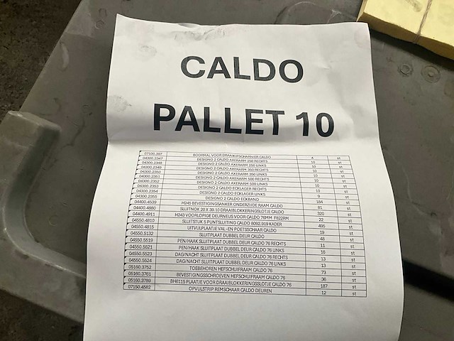 Partij caldo diversen (1613 stuks) - (kp1010) - afbeelding 8 van  8