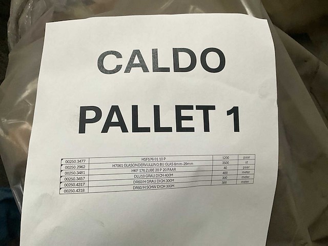 Partij caldo diversen (5740 stuks) - (kp1010) - afbeelding 5 van  6