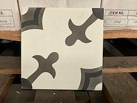 Partij cement tegels - afbeelding 1 van  3