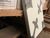 Partij cement tegels - afbeelding 2 van  3