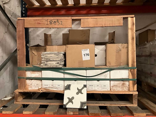 Partij cement tegels - afbeelding 3 van  3