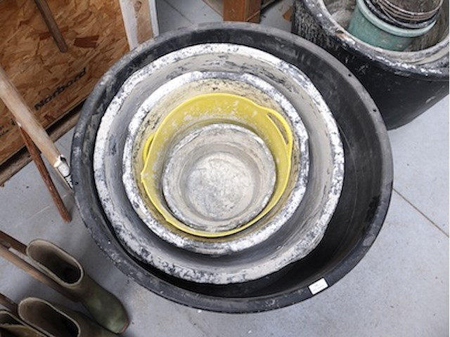 Partij cementkuipen (x3) - afbeelding 2 van  2