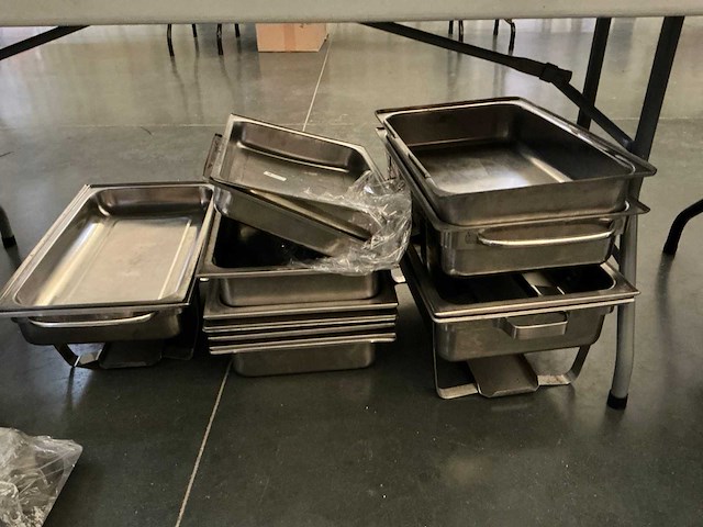Partij chafing dishes - afbeelding 1 van  5
