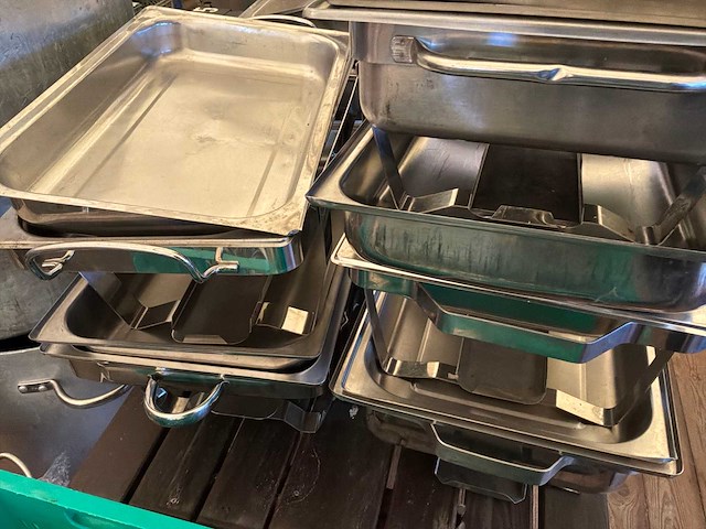 Partij chafing dishes - afbeelding 2 van  6