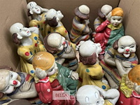 Partij clown beeldjes