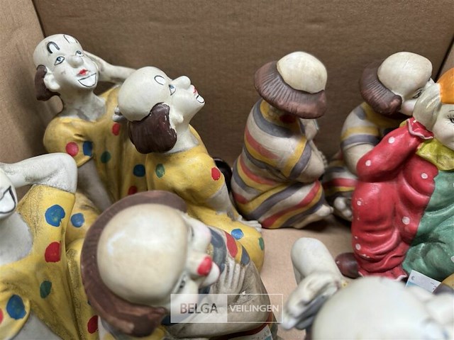 Partij clown beeldjes - afbeelding 3 van  4