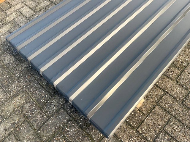 Partij dakplaat 2500x1140mm 50 stuks nieuw - afbeelding 1 van  1