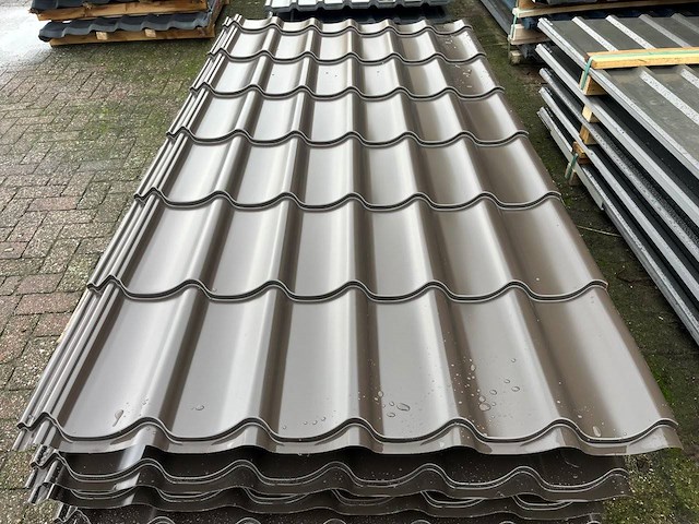 Partij dakplaten 2250x1200mm 40 stuks nieuw - afbeelding 1 van  1