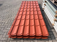 Partij dakplaten 2500x120mm 20 stuks nieuw - afbeelding 1 van  1