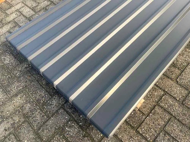 Partij dakplaten 3500x1140mm 20 stuks nieuw - afbeelding 1 van  1