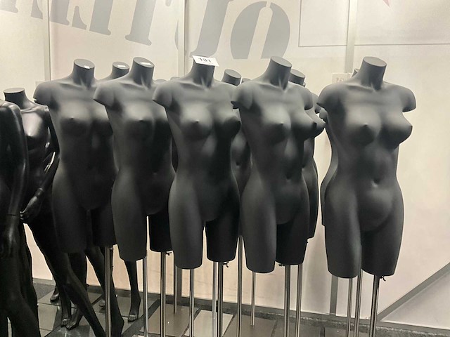 Partij damespaspoppen/bustes (15x) - afbeelding 2 van  5