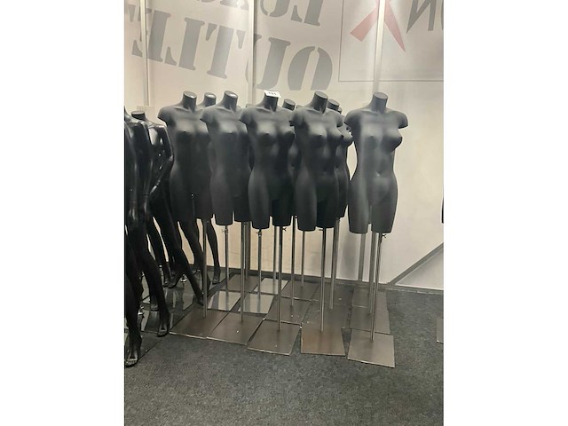 Partij damespaspoppen/bustes (15x) - afbeelding 5 van  5