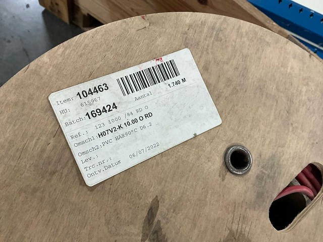 Partij datakabel op rol - afbeelding 4 van  4