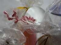 Partij deco materialen met kaarsen - afbeelding 6 van  6