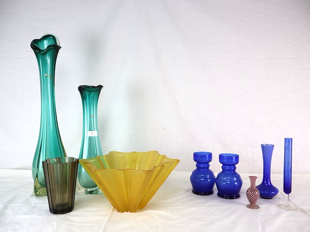 Partij decoratief glaswerk - afbeelding 1 van  9