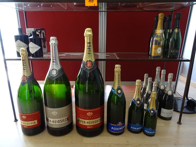 Partij decoratieve gesloten flessen - afbeelding 3 van  9