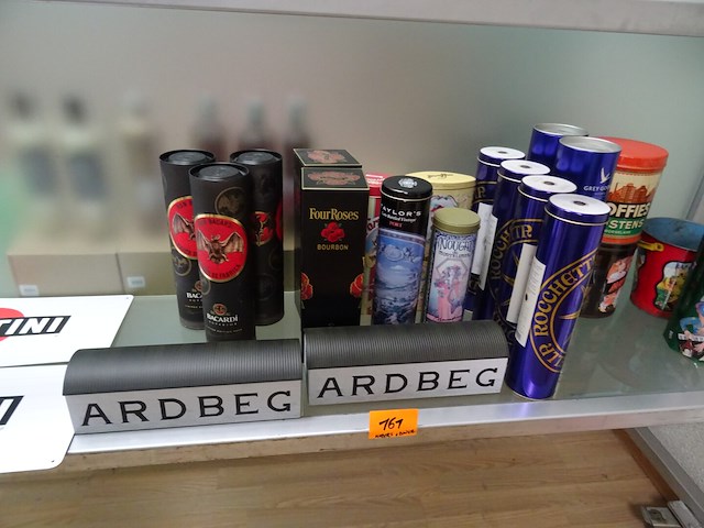 Partij decoratieve metalen dozen + kaders - afbeelding 2 van  7