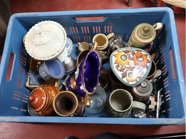 Partij decoratieve potten - afbeelding 1 van  6