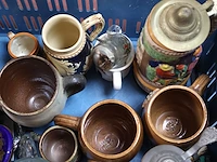 Partij decoratieve potten - afbeelding 4 van  6