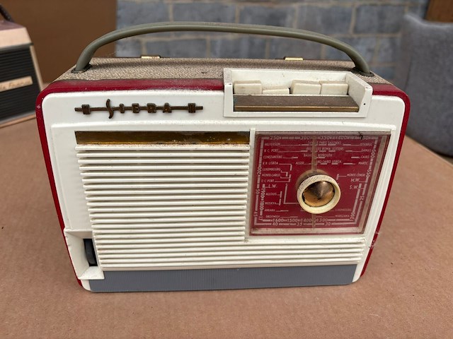 Partij decoratieve retro radio's (6) - afbeelding 5 van  6