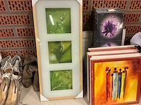 Partij decoratieve schilderijen - afbeelding 3 van  6