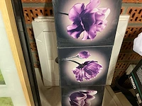 Partij decoratieve schilderijen - afbeelding 6 van  6