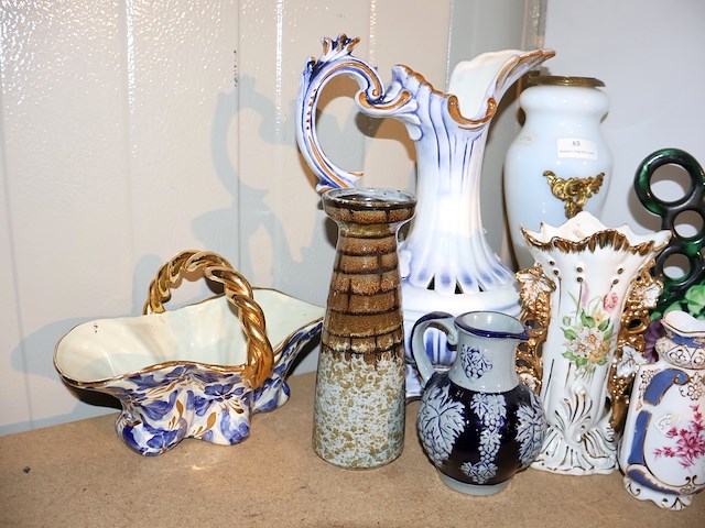 Partij decoratieve vazen - afbeelding 3 van  4