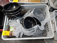 Partij deksels vr mosselpotten