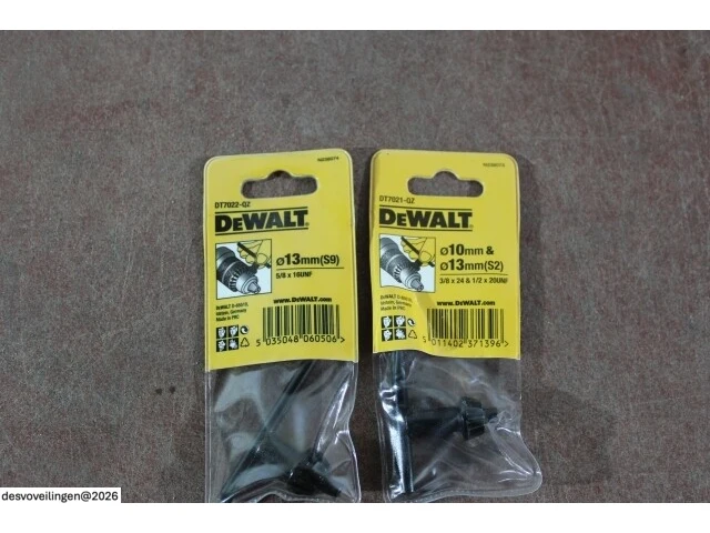 Partij dewalt impact boorkopsleutel - afbeelding 2 van  2