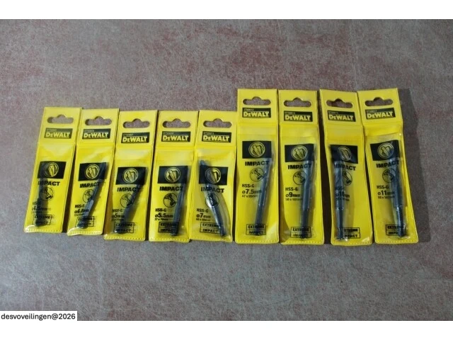 Partij dewalt impact metaalboor - afbeelding 2 van  2