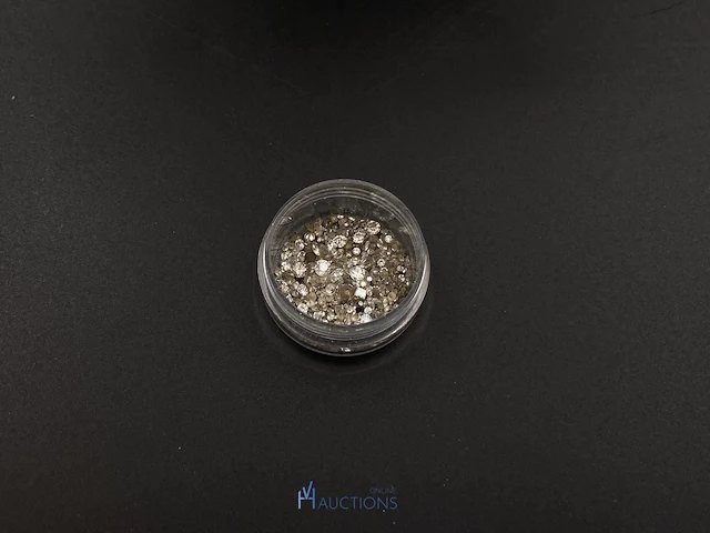 Partij diamant en cubic zirconia – 3,85 karaat - afbeelding 2 van  6